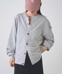 【ユニセックス】BM ミニ裏毛カーディガン