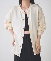 【ユニセックス】BM ミニ裏毛カーディガン
