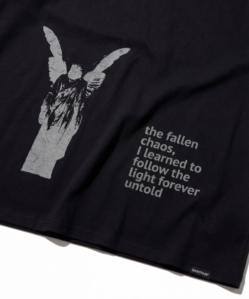 SAINTPAIN(セイントペイン)の「SP パラノイド 半袖Tシャツ ブラック(Tシャツ/カットソー・レディース・その他・MEDIUM/LARGE)」の3枚目の写真