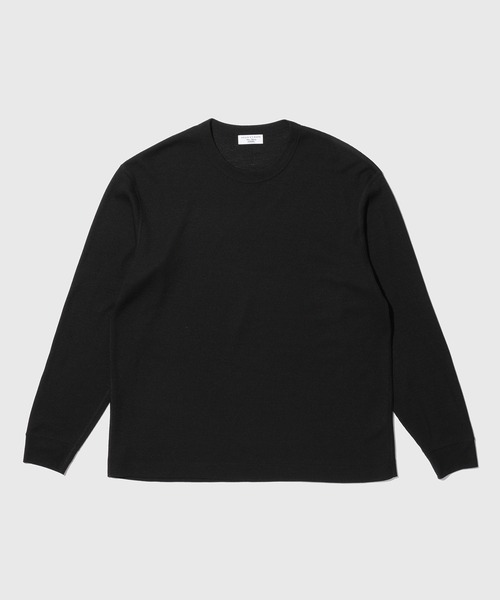 ADAM ET ROPE'(アダムエロペ)の「NIKKE ワッフルロンTEE(Tシャツ/カットソー・メンズ・ベージュ/ブラック・L/M)」の1枚目の写真
