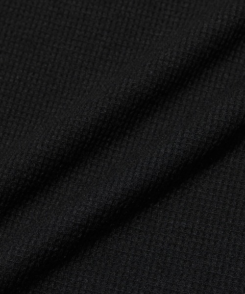 ADAM ET ROPE'(アダムエロペ)の「NIKKE ワッフルロンTEE(Tシャツ/カットソー・メンズ・ベージュ/ブラック・L/M)」の9枚目の写真