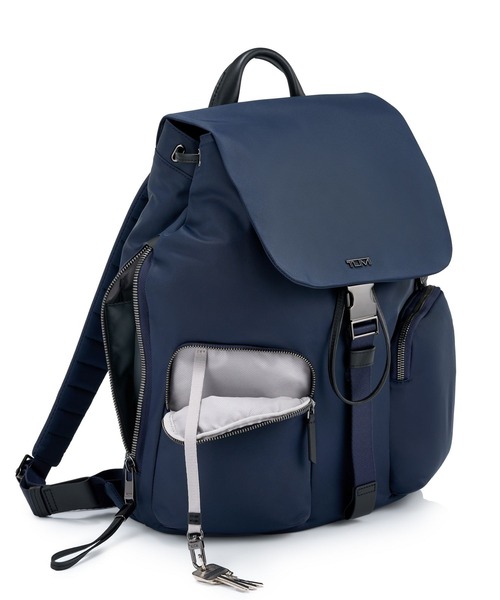 TUMI(トゥミ)の「【オンライン限定】VOYAGEUR 「ラムゼイ」バックパック(A4/PC14インチまで対応)(バックパック/リュック・レディース・ダークネイビー・FREE)」の2枚目の写真