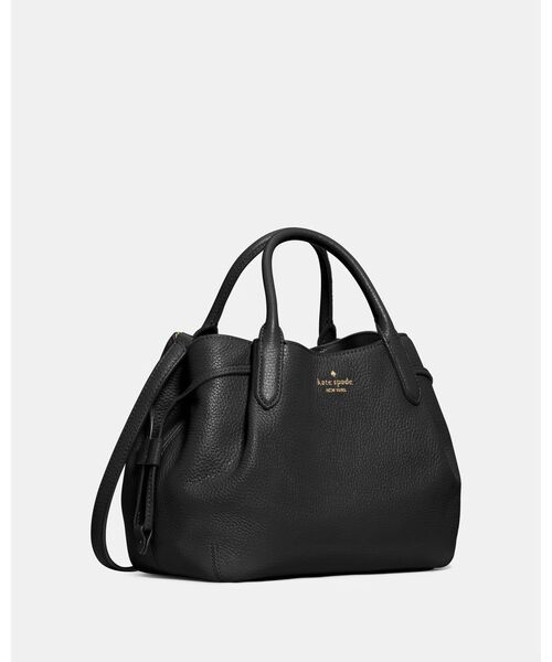 kate spade new york（ケイトスペード ニューヨーク）の「ダンプリング スモール サッチェル バッグ（ショルダーバッグ・レディース・ブラック・ONESIZE）」の3枚目の写真