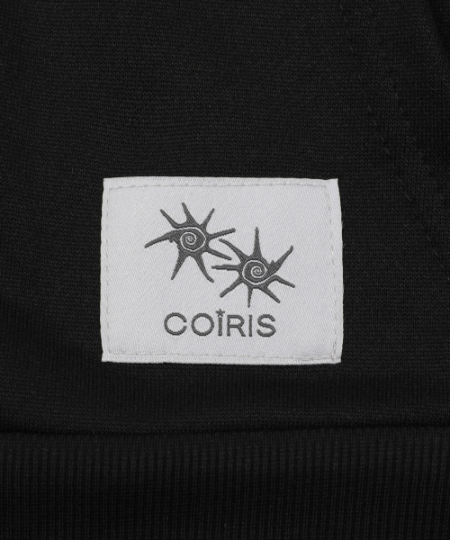 COIRIS(コイリス)の「ラベオドットアップリケロゴフードジップアップ 男女共用 (2カラー)(パーカー・レディース・スカイブルー/ブラック・FREE)」の13枚目の写真