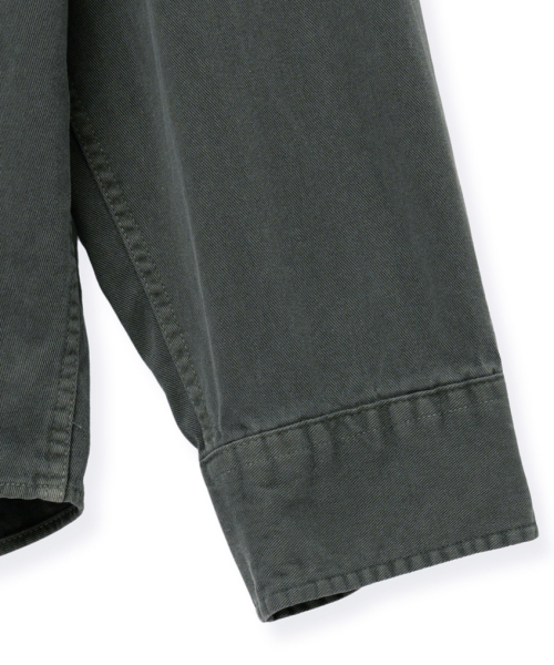 STENDS（ステンズ）の「[M~4XL] ピグメントウォッシングシャツ_ディープカーキ（シャツ/ブラウス・メンズ・その他・XX-LARGE/XXX-LARGE/X-LARGE/LARGE/MEDIUM）」の9枚目の写真