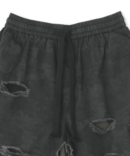 L.H.P(エルエイチピー)の「MAVYTH/メヴィス/LAYERED CAMO SHORTS(その他パンツ・メンズ・ブラック・M/L)」の4枚目の写真