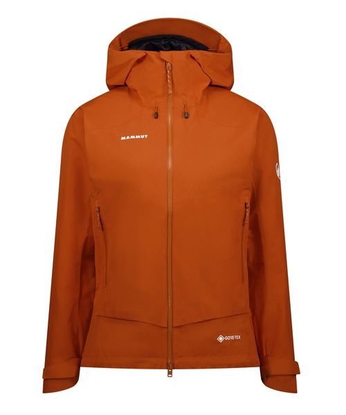 Mammut(マムート)の「アヤコ プロ 2.0 ハードシェル フード ジャケット / Ayako Pro 2.0 HS Hooded Jacket AF Women(ブルゾン・レディース・ライトブラウン・LARGE)」の1枚目の写真