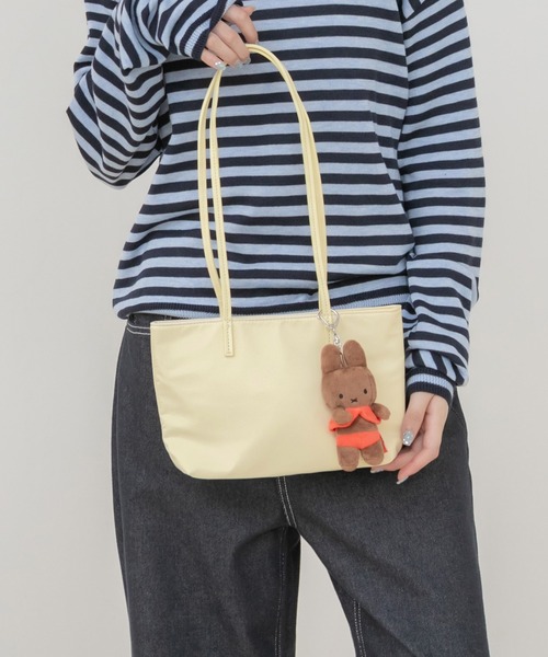 HEILIS(ヘイリス)の「ツイルショルダーハンドバッグ/ショルダーバッグ ハンドバッグ ミニバッグ ミニショルダー ツイルバッグ 2WAYバッグ コンパクトバッグ ミニトート バッグ 韓国ファッション カジュアル デイリー お出かけ 通勤 春 夏 秋 冬 レッド ピンク イエロー ブラック ブル(ハンドバッグ・レディース・イエロー/ピンク/レッド/ブラック・FREE)」の15枚目の写真