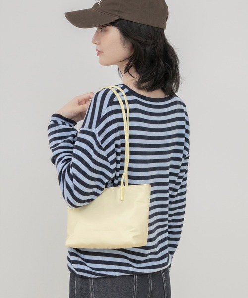 HEILIS(ヘイリス)の「ツイルショルダーハンドバッグ/ショルダーバッグ ハンドバッグ ミニバッグ ミニショルダー ツイルバッグ 2WAYバッグ コンパクトバッグ ミニトート バッグ 韓国ファッション カジュアル デイリー お出かけ 通勤 春 夏 秋 冬 レッド ピンク イエロー ブラック ブル(ハンドバッグ・レディース・イエロー/ピンク/レッド/ブラック・FREE)」の16枚目の写真