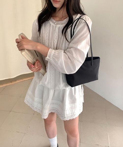 HEILIS(ヘイリス)の「ツイルショルダーハンドバッグ/ショルダーバッグ ハンドバッグ ミニバッグ ミニショルダー ツイルバッグ 2WAYバッグ コンパクトバッグ ミニトート バッグ 韓国ファッション カジュアル デイリー お出かけ 通勤 春 夏 秋 冬 レッド ピンク イエロー ブラック ブル(ハンドバッグ・レディース・イエロー/ピンク/レッド/ブラック・FREE)」の22枚目の写真