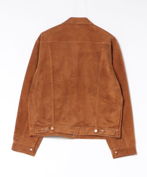 Lee（リー）の「Wrangler/24MJZ ジップジャケット / カウスエード【US ORIGINAL】（その他アウター・メンズ・キャメル・LARGE/X-LARGE/MEDIUM）」の2枚目の写真