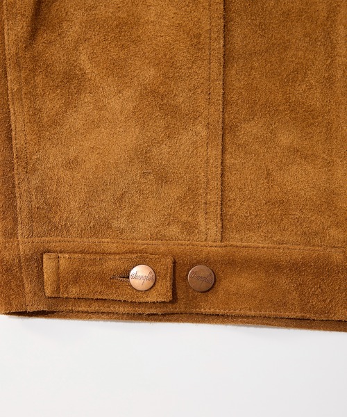 Lee（リー）の「Wrangler/24MJZ ジップジャケット / カウスエード【US ORIGINAL】（その他アウター・メンズ・キャメル・LARGE/X-LARGE/MEDIUM）」の8枚目の写真
