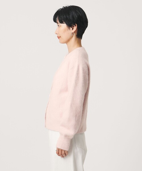 UNITED ARROWS(ユナイテッドアローズ)の「フォックスカシミヤ ストール カーディガン(カーディガン/ボレロ・レディース・ライトグレー/ライトピンク/オフホワイト・FREE)」の15枚目の写真