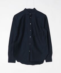 リラックス フィット コットンシルク シャツ