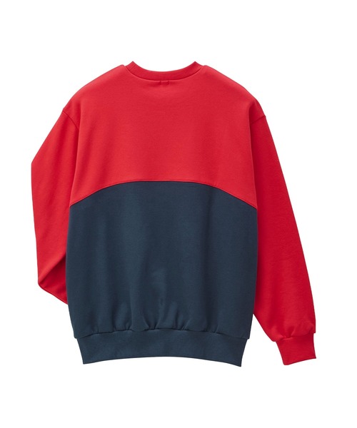 MIKI HOUSE(ミキハウス)の「【WEB限定】バイカラートレーナー(大人用)(Tシャツ/カットソー・レディース・ブラック/レッド/ブルー系その他/オレンジ・M(165-175cm)/S(155-165cm)/L(175-185cm))」の8枚目の写真