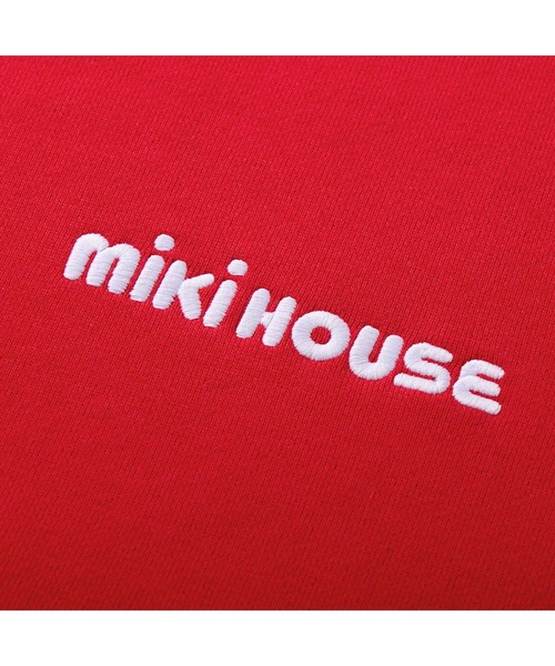 MIKI HOUSE(ミキハウス)の「【WEB限定】バイカラートレーナー(大人用)(Tシャツ/カットソー・レディース・ブラック/レッド/ブルー系その他/オレンジ・M(165-175cm)/S(155-165cm)/L(175-185cm))」の9枚目の写真