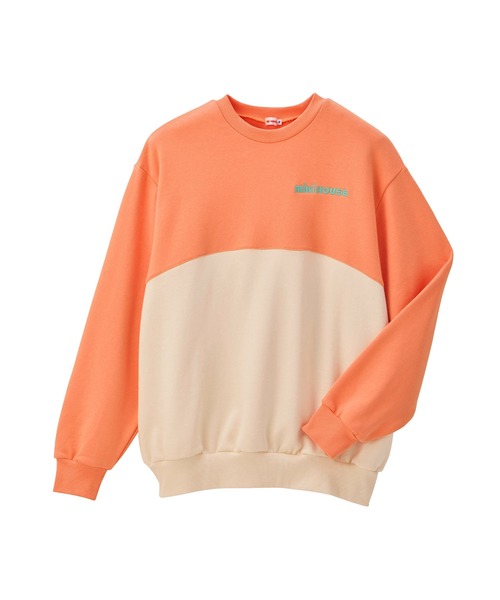 MIKI HOUSE(ミキハウス)の「【WEB限定】バイカラートレーナー(大人用)(Tシャツ/カットソー・レディース・ブラック/レッド/ブルー系その他/オレンジ・M(165-175cm)/S(155-165cm)/L(175-185cm))」の13枚目の写真