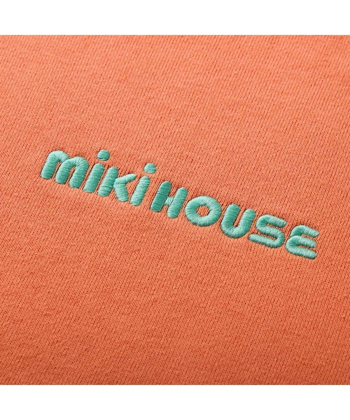 MIKI HOUSE(ミキハウス)の「【WEB限定】バイカラートレーナー(大人用)(Tシャツ/カットソー・レディース・ブラック/レッド/ブルー系その他/オレンジ・M(165-175cm)/S(155-165cm)/L(175-185cm))」の6枚目の写真