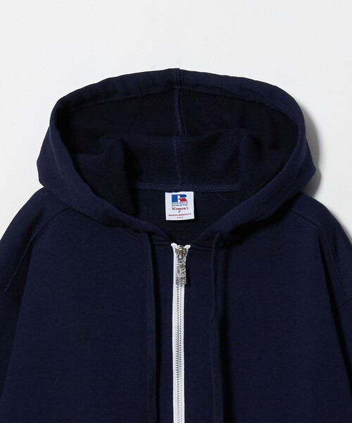 Russell Athletic(ラッセルアスレティック)の「【別注】<RUSSELL ATHLETIC>ハーフジップ スウェット プルオーバー(スウェット・レディース・コバルトブルー/ネイビー/グレー系/オレンジ・FREE)」の6枚目の写真