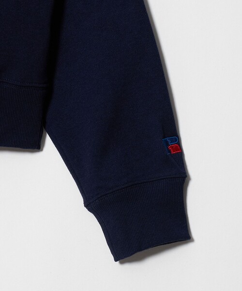 Russell Athletic(ラッセルアスレティック)の「【別注】<RUSSELL ATHLETIC>ハーフジップ スウェット プルオーバー(スウェット・レディース・コバルトブルー/ネイビー/グレー系/オレンジ・FREE)」の7枚目の写真