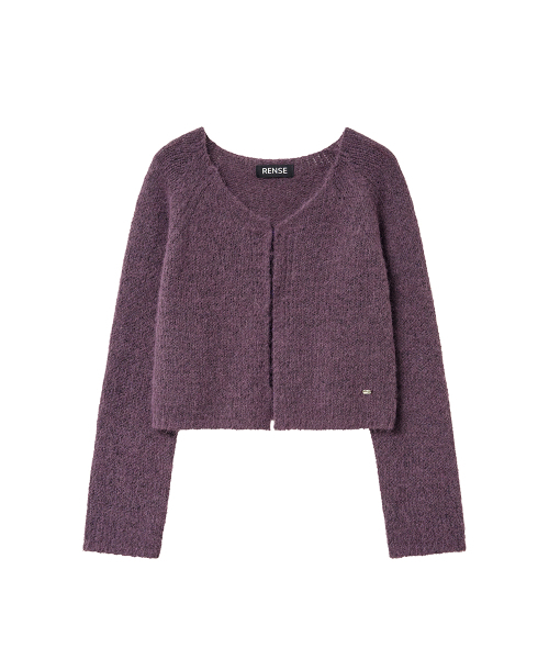 RENSE(レンセ)の「V Hook Cardigan Purple(カーディガン/ボレロ・レディース・その他・OS)」の3枚目の写真
