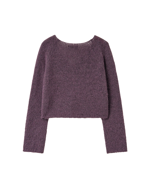 RENSE(レンセ)の「V Hook Cardigan Purple(カーディガン/ボレロ・レディース・その他・OS)」の4枚目の写真