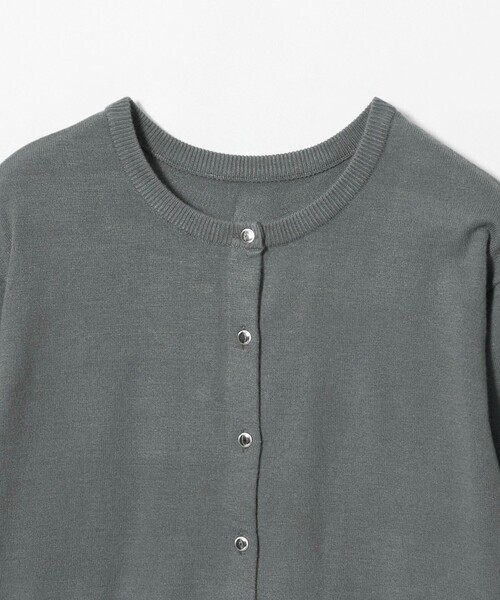 A DAY IN THE LIFE UNITED ARROWS(アデイインザライフユナイテッドアローズ)の「2WAY クルーネックカーディガン ‐ウォッシャブル‐<A DAY IN THE LIFE>(ニット/セーター・レディース・ネイビー/ベージュ/レッド/ダークグレー・FREE)」の17枚目の写真