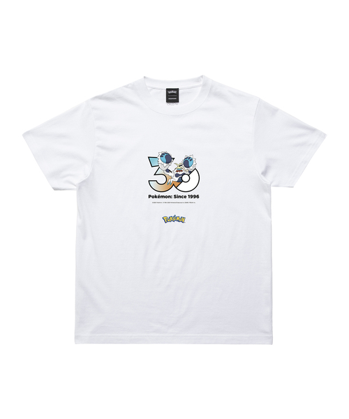 ZOZOSPOT(ゾゾスポット)の「Pokemon 30th Anniversary 1025 T-shirt 「ケケンカニ」(Tシャツ/カットソー・レディース・ホワイト・SMALL/MEDIUM/LARGE/X-LARGE/XX-LARGE/XXX-LARGE/100cm/110cm/120cm/130cm/140cm/150cm/160cm)」の1枚目の写真