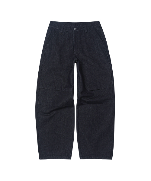 SECONDMONO（セカンドモノローグ）の「コットンボルトワークパンツ [インディゴ]_SEPT081INDIGO（その他パンツ・レディース・その他・28/30/32/34/26）」の5枚目の写真
