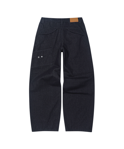 SECONDMONO（セカンドモノローグ）の「コットンボルトワークパンツ [インディゴ]_SEPT081INDIGO（その他パンツ・レディース・その他・28/30/32/34/26）」の6枚目の写真
