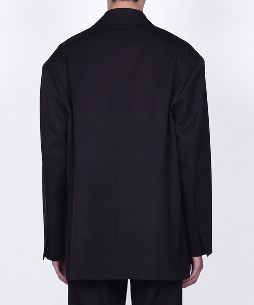 th products(ティーエイチプロダクト)の「【th products】Oversized Jacket(テーラードジャケット・メンズ・ブラック・2/1)」の2枚目の写真