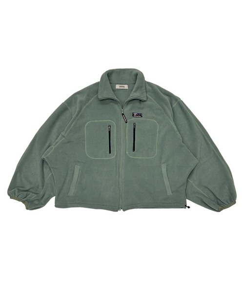 DAIRIKU(ダイリク)の「DAIRIKU / ダイリク "Big Sleeve" Zip UP Fleece Jacket(ブルゾン・メンズ・グリーン・LARGE/MEDIUM)」の1枚目の写真