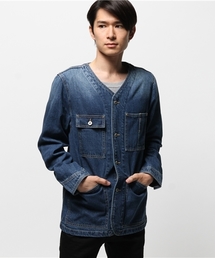 SEVENDAYS=SUNDAY | ・デニム　カバーオール(テーラードジャケット)