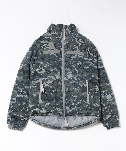 HOUSTON(ヒューストン)の「【HOUSTON】3M THINSULATEシンサレート/LEVEL7 JACKET(ミリタリージャケット・メンズ・オリーブドラブ/グリーン系カモフラージュ/ウッドランド/ベージュ系その他/ブラック/グレー系カモフラージュ/デザートカモ/ライトグレー・LARGE/SMALL/MEDIUM/X-LARGE/XX-LARGE)」の11枚目の写真