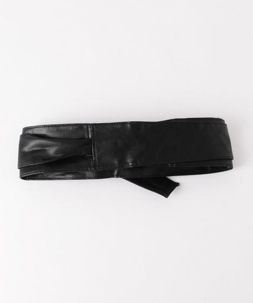 BEAUTY&YOUTH UNITED ARROWS(ビューティーアンドユースユナイテッドアローズ)の「BY サッシュベルト 2 ◆(ベルト・レディース・ブラック/ブラウン/ワインレッド/ベージュ・FREE)」の5枚目の写真