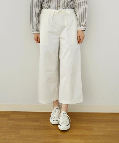 SHIPS Days（シップスデイズ）の「SHIPS Days STANDARD:リラックス ワイドパンツ（その他パンツ・レディース・ベージュ/ネイビー/ライトグレー/ライトホワイト・SMALL/LARGE/MEDIUM）」の5枚目の写真