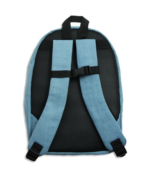 BREEZE(ブリーズ)の「ワッペン付きリュック(バックパック/リュック・キッズ・インディゴブルー/ストライプ・SMALL/MEDIUM)」の3枚目の写真