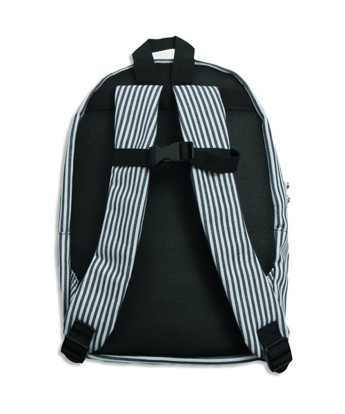 BREEZE(ブリーズ)の「ワッペン付きリュック(バックパック/リュック・キッズ・インディゴブルー/ストライプ・SMALL/MEDIUM)」の6枚目の写真
