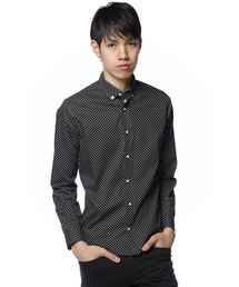 603 | 603　ボタンダウンピンドットシャツ(シャツ/ブラウス)