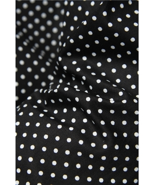 603（ロクマルサン）の「603　ボタンダウンピンドットシャツ（シャツ/ブラウス・メンズ・ブラック・40/42/44）」の7枚目の写真