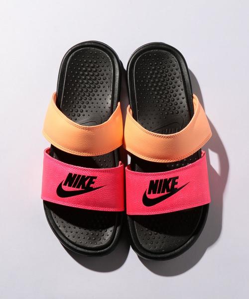 NIKE（ナイキ）の「＜NIKE（ナイキ）＞ W BENASSI DUO/サンダル ◆（サンダル・メンズ・ブラック/ピンク・27cm/26cm/28cm）」の6枚目の写真
