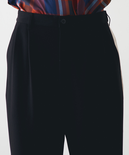 STUDIOUS（ステュディオス）の「【STUDIOUS】マルチストレッチワイドパンツ（その他パンツ・メンズ・ホワイト/パープル/ブラック・1/2）」の12枚目の写真