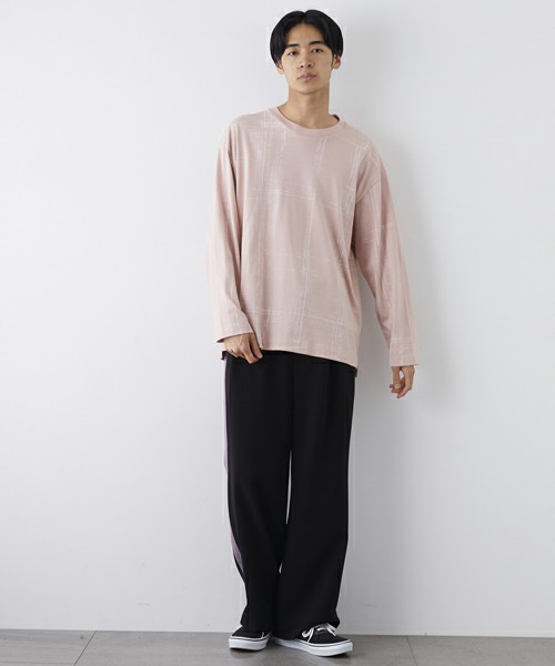 STUDIOUS（ステュディオス）の「【STUDIOUS】マルチストレッチワイドパンツ（その他パンツ・メンズ・ホワイト/パープル/ブラック・1/2）」の18枚目の写真