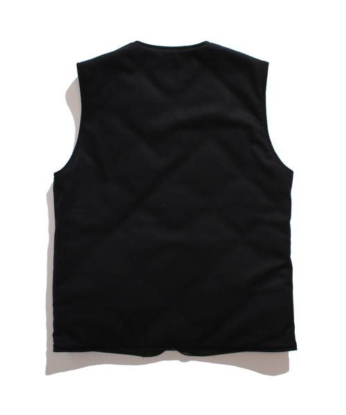 ROTAR（ローター）の「Reversible Work Vest / 中綿キルト / ウール 