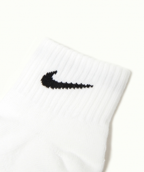 NIKE（ナイキ）の「BAYFLOW／【NIKE(ナイキ)】3ペアコットンソックス　17AW（ソックス/靴下・レディース・ホワイト・FREE）」の3枚目の写真
