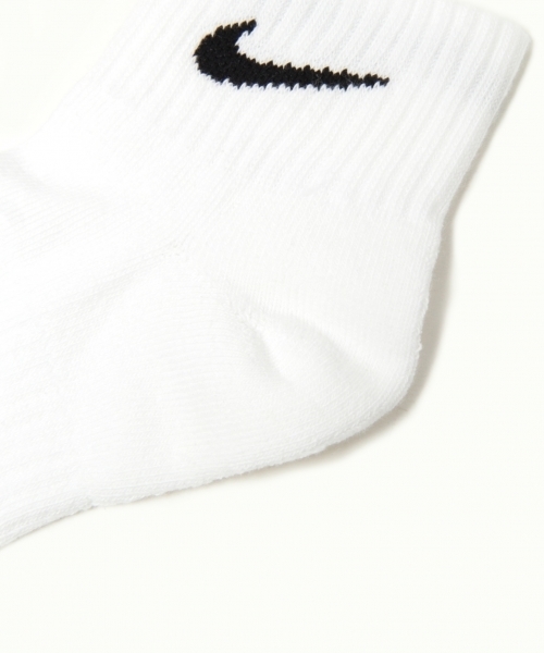 NIKE（ナイキ）の「BAYFLOW／【NIKE(ナイキ)】3ペアコットンソックス　17AW（ソックス/靴下・レディース・ホワイト・FREE）」の4枚目の写真