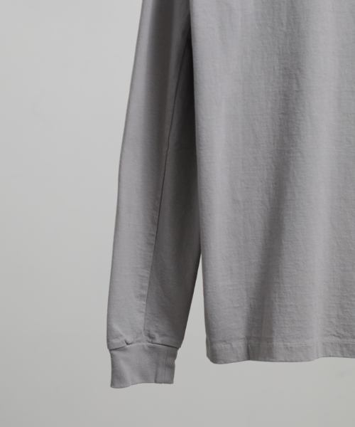 wjk black（ﾀﾞﾌﾞﾙｼﾞｪｲｹｲﾌﾞﾗｯｸ）の「【wjk black】≪STUDIOUS限定≫ヘビーウェイトVネックL/S Tee（Tシャツ/カットソー・メンズ・ホワイト/ネイビー/ピンクベージュ/グレー・1/2/3）」の16枚目の写真