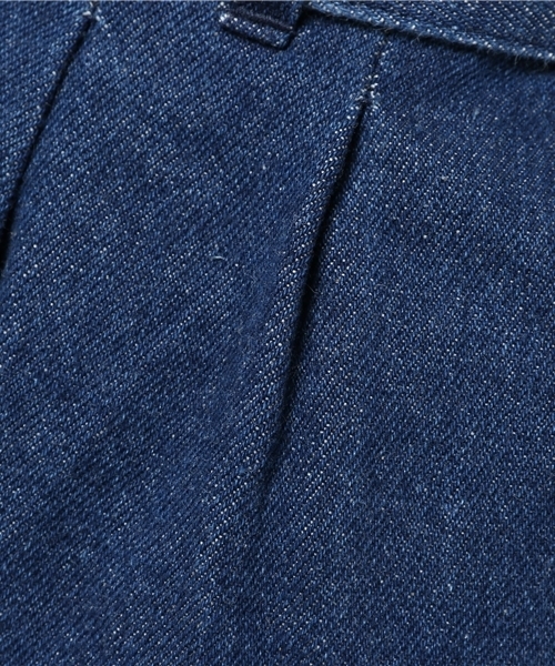 earth music&ecology(アースミュージックアンドエコロジー)の「裾レースアップデニムパンツ(デニムパンツ・レディース・インディゴブルー/ライトインディゴブルー・M/S)」の3枚目の写真