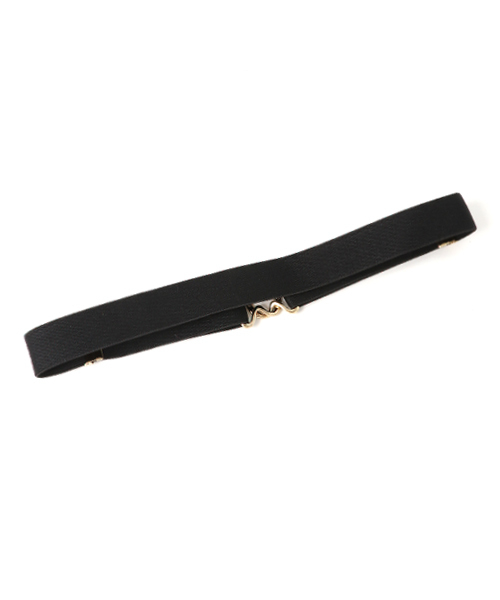 Andemiu（アンデミュウ）の「ウエストゴムベルト771560（ベルト・レディース・カーキ/ブラウン/ブラック/ダークブラウン/ネイビー/ベージュ・FREE）」の7枚目の写真