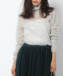 laboratory work | 【佐藤繊維】キッドモヘヤ混ハイゲージタートル【JAPAN MADE】(ニット/セーター)